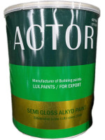 Краска эмаль Актор 1л (0,9кг)