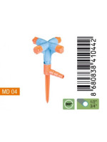 Вертушка опрыскиватель 4-х лепестковый МД 04